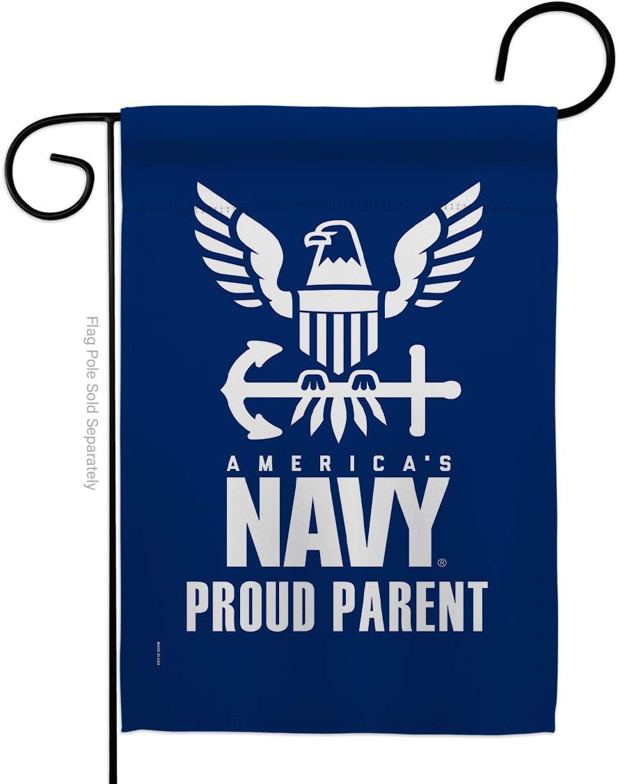 Bandera jardín USN Seabee oficial doble cara
