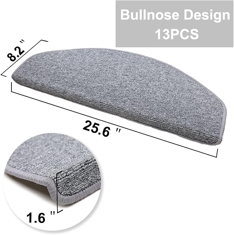 Peldaños antiderrap 13pcs 8.7x26" tapete