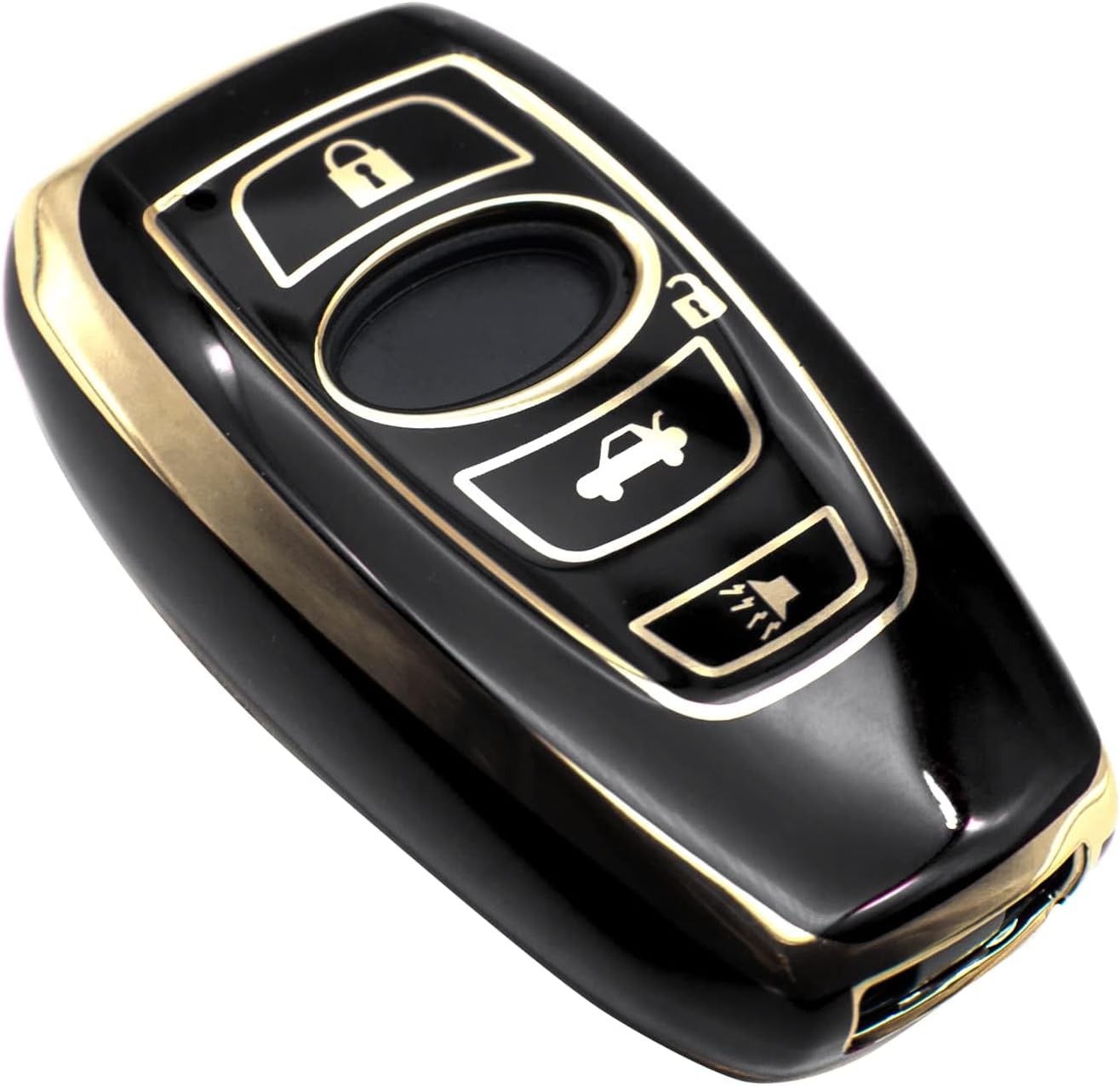 Funda llavero compatible Subaru negro TPU