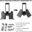 Soportes para tiro de blanco 2x4 pack 2 acero 0.09"