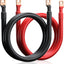 Cable inversor batería 4 AWG 10 pies cobre puro 5/16"