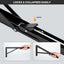 Soportes plegables pared mesa 14" set 4 acero inox