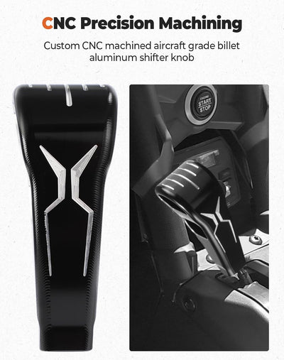 Pomos palanca cambio aluminio para Can Am Maverick X3 Max 17-24