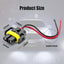 4 Adaptadores H11 H9 H8 880 881 Hembra Repuesto Faros