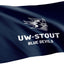 Bandera UW Stout 3x5ft tela poliéster interiores exteriores