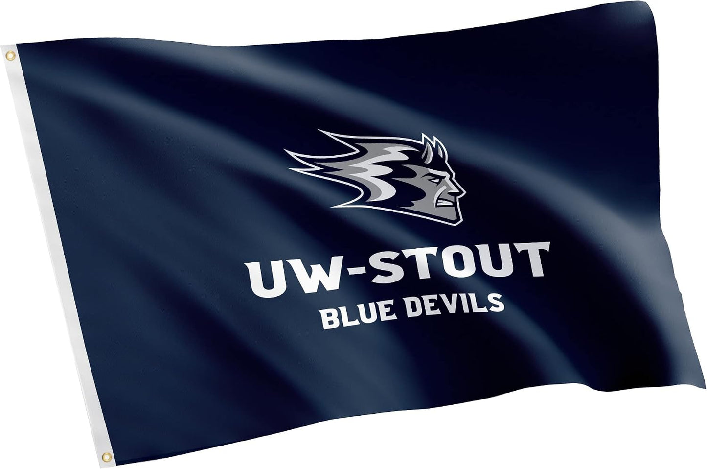 Bandera UW Stout 3x5ft tela poliéster interiores exteriores