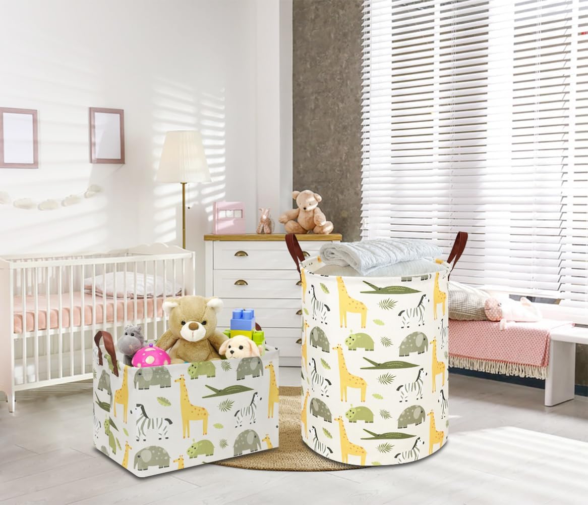 Cesta plegable para juguetes niños decoración