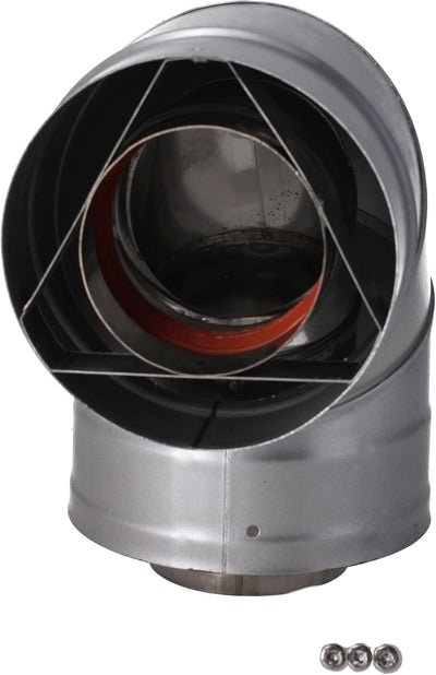Codo 90 grados para calentador agua gas Rheem RTG20271
