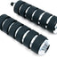 Estribos extendidos 3.8" para Harley Softail Dyna cromado