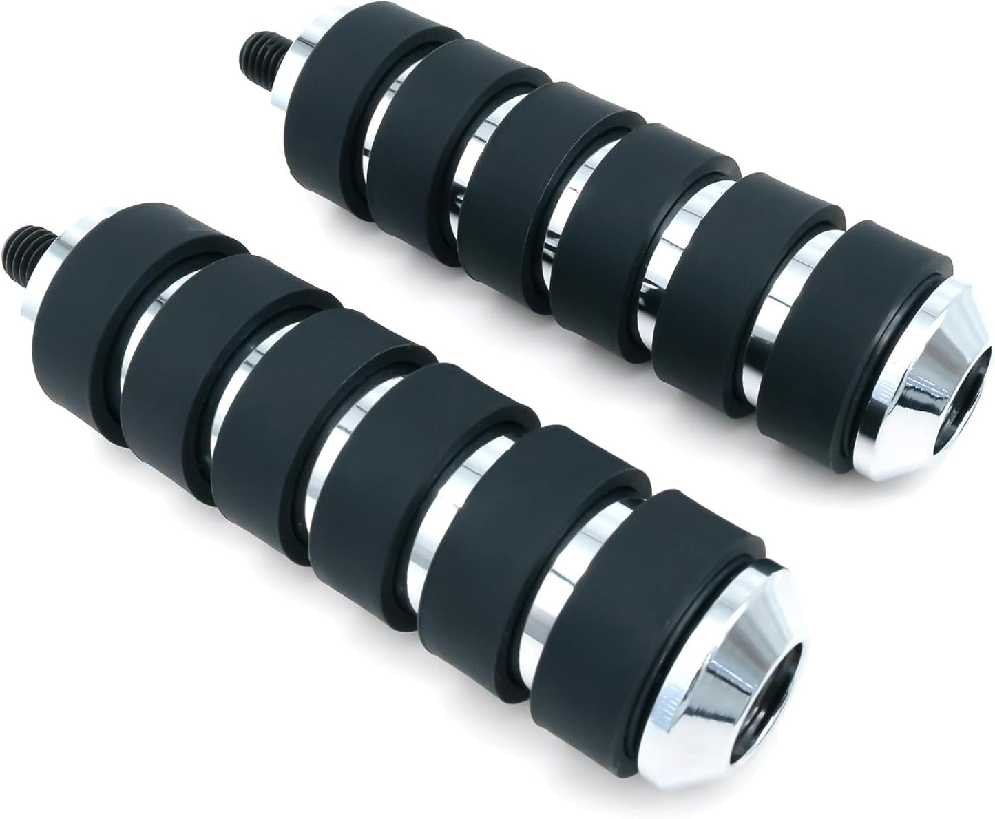 Estribos extendidos 3.8" para Harley Softail Dyna cromado