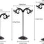 Soporte pendientes negro metal desmontable 3 pzas forma