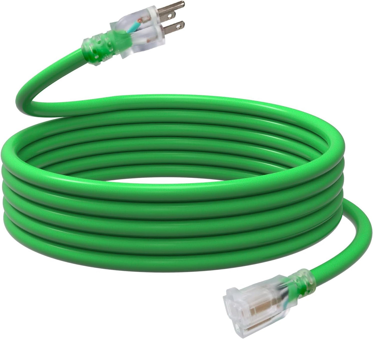 Cable extensión exterior 15ft 12/3 SJTW resistente agua