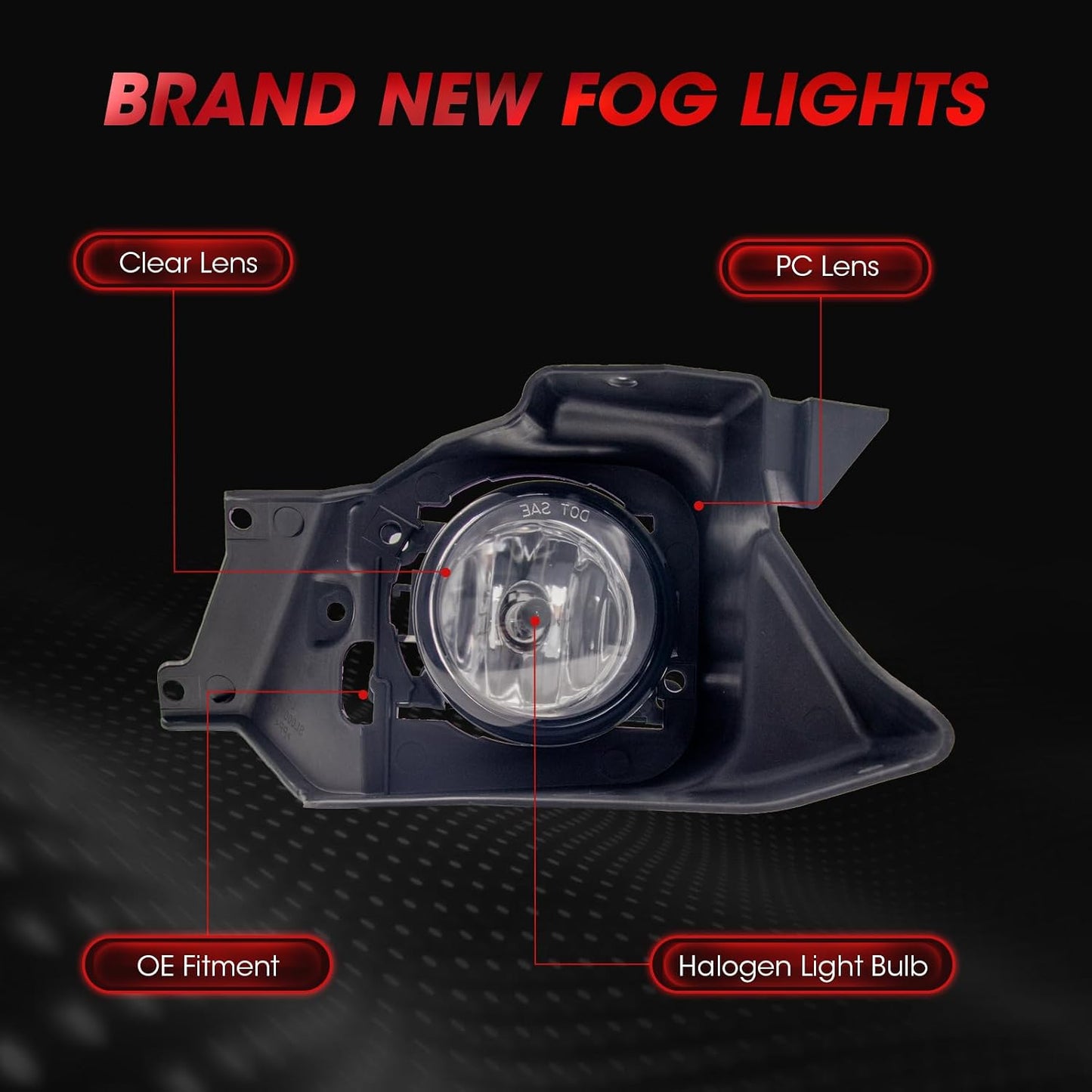 Luces antiniebla comp HONDA CR-V 12-14 con interruptor