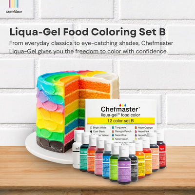 Set 12 colores colorante alimentario resistente decoloración