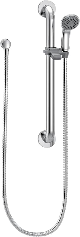 Barra deslizante ducha de mano 1.5gpm cromado