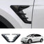 Cubierta señal giro HW4.0 Model Y 2024-2025 negro mate
