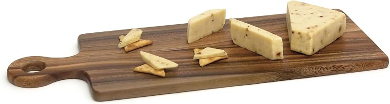 Tabla servir cortar acacia 19.75x7x0.5pulg