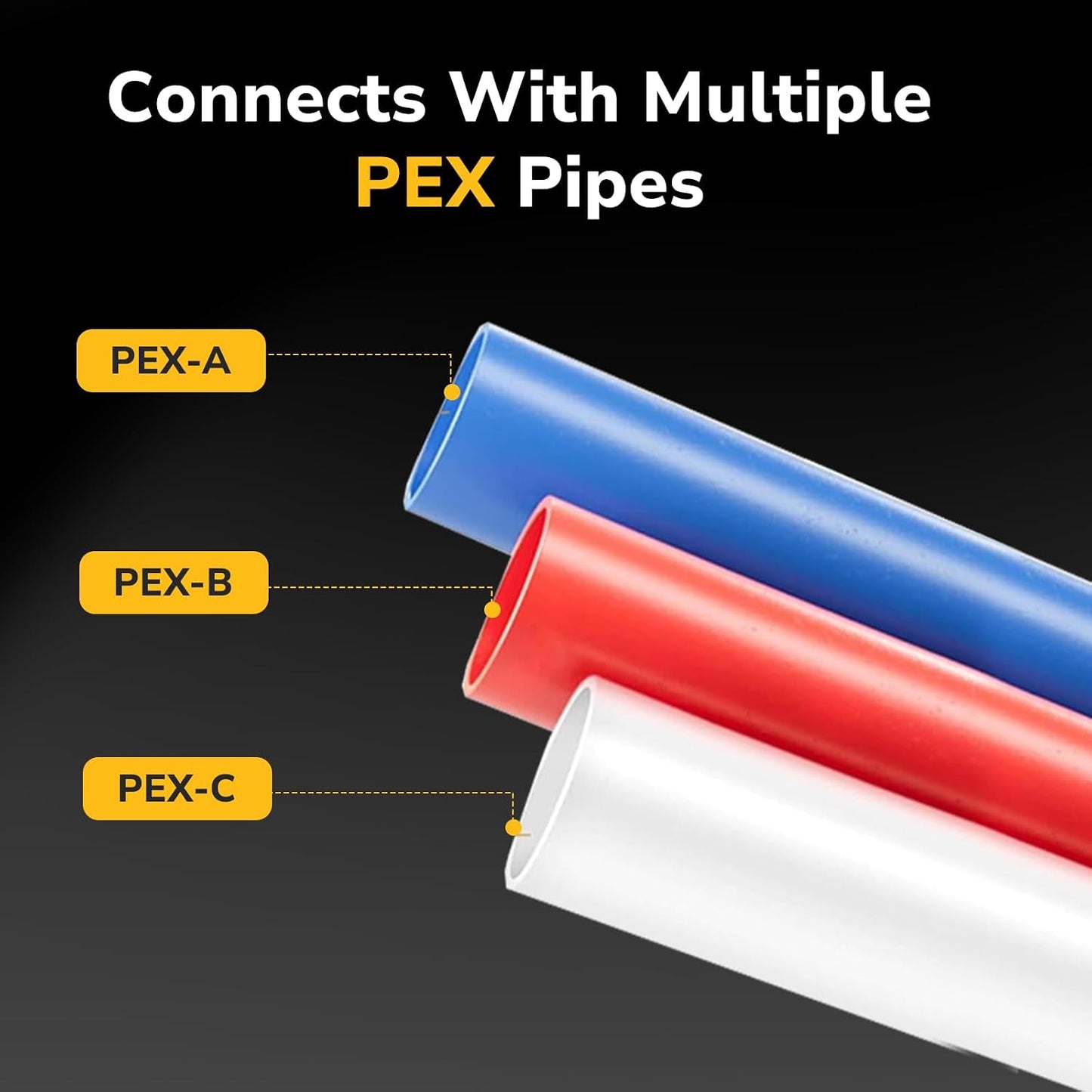 Accesorios Pex codo 90 grados 1pulg latón NSF pack 10