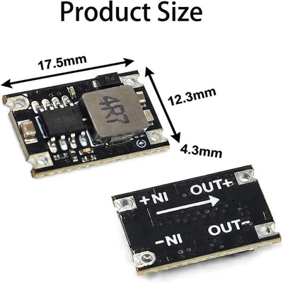 Pack 10 Reguladores Voltaje DC-DC 5-30V a 3.3/5/9/12V