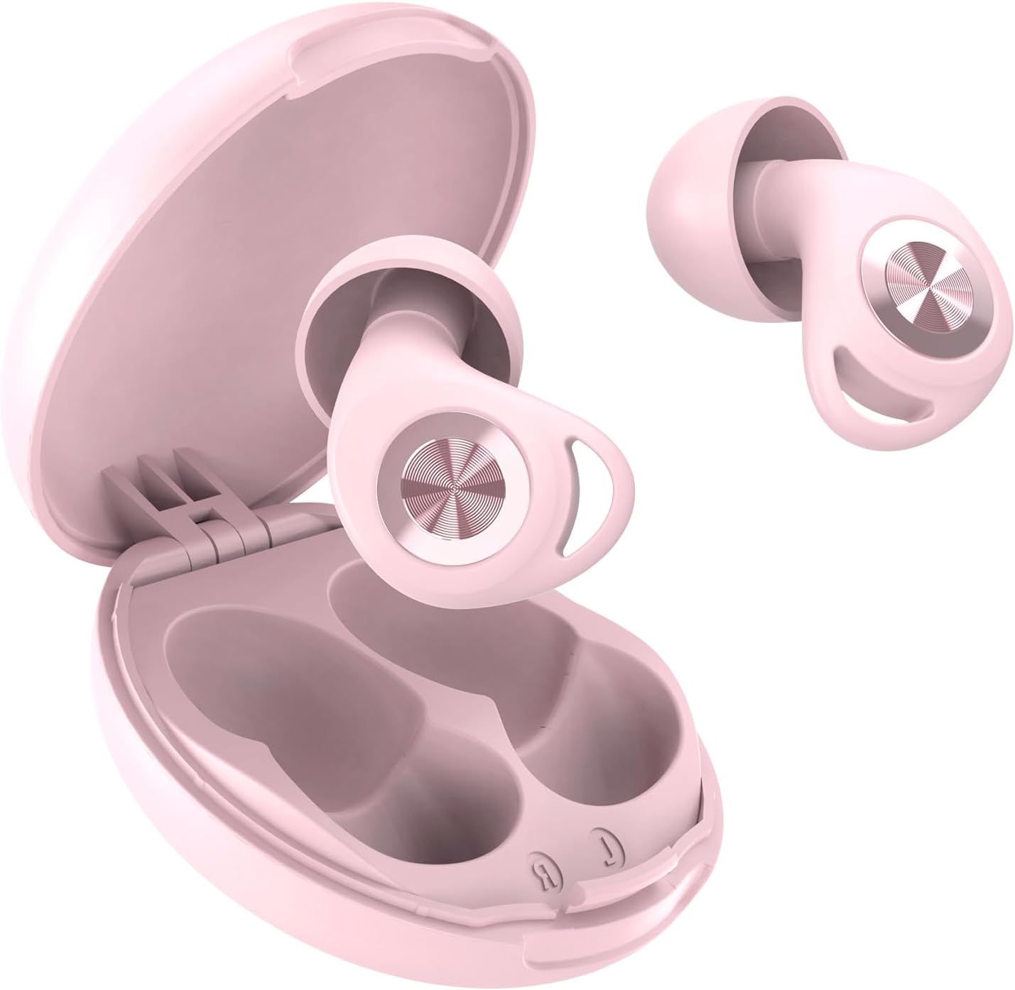 Tapones para dormir con cancelación de ruido 45db rosa