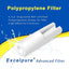 Cartucho filtro agua CTO 10x2.5" 1micrón set 4