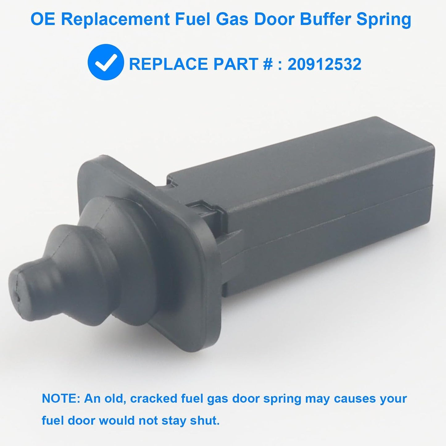 Pestillo resorte puerta gas comp Buick