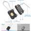 Soporte AirTag impermeable IP67 con cable para llavero