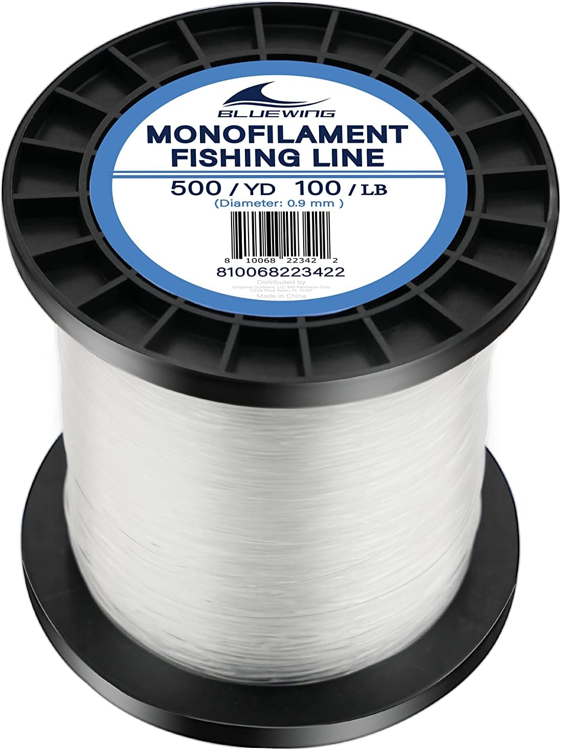 Sedal monofilamento 6-400 libras 50-3000 yardas transparente