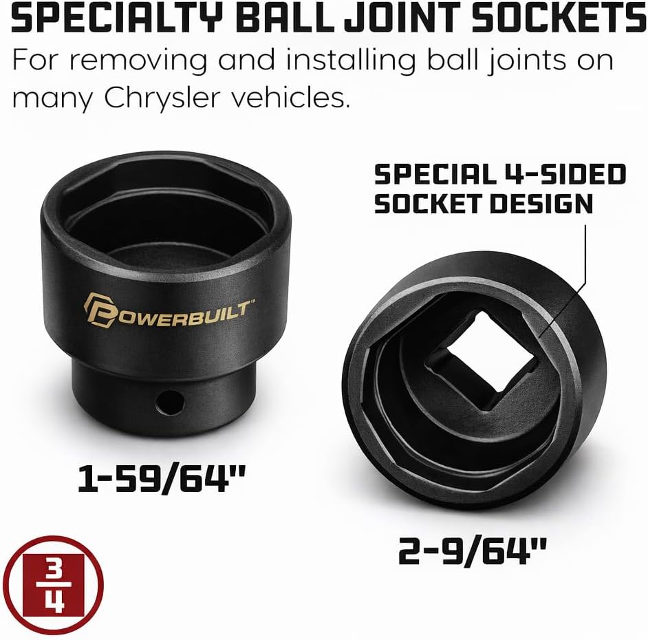 Set 2 Pzas Llaves Rótula Chrysler 4 Lados con Caja