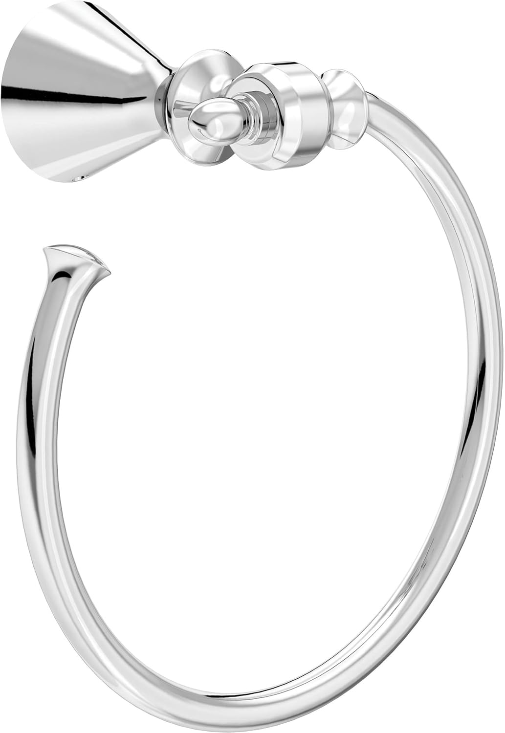 Anillo toalla redondo para pared accesorio baño cromo