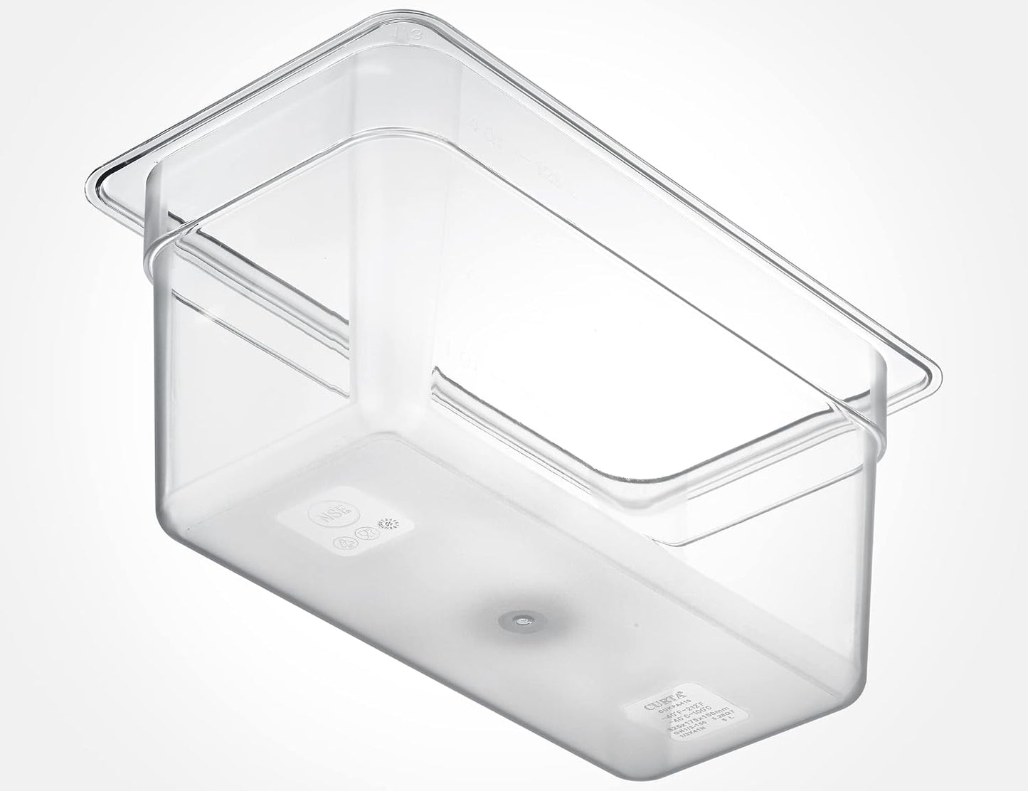 6 Sartenes NSF Plástico Polycarbonato 6"