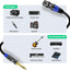 Cable XLR a TRS 1/4 pulg 6pies paquete 2