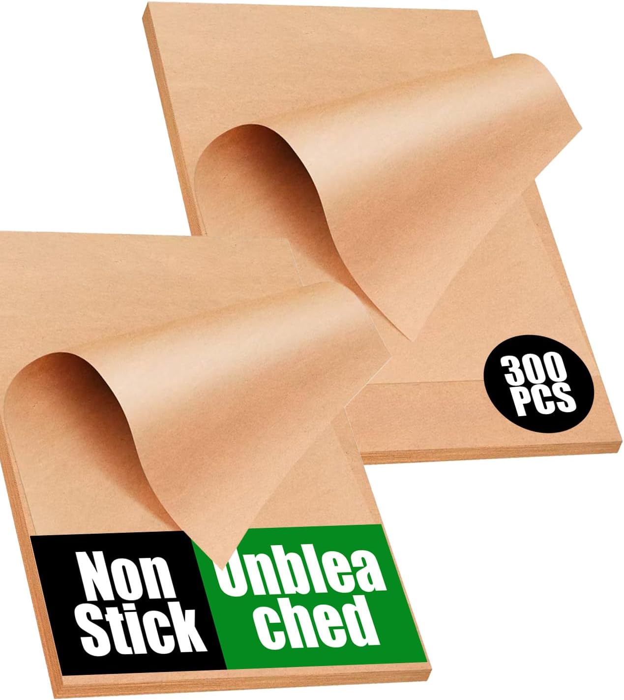 300 Hojas Pergamino 12x16pulg Antiadherentes para Horno