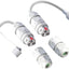 Conector impermeable 3 pines para luces Govee H706A H705A