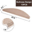 Pisadas antiderrap para escalones madera 8.7x26 13 pzas