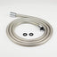 Manguera ducha universal 80pulg acero inox cromado