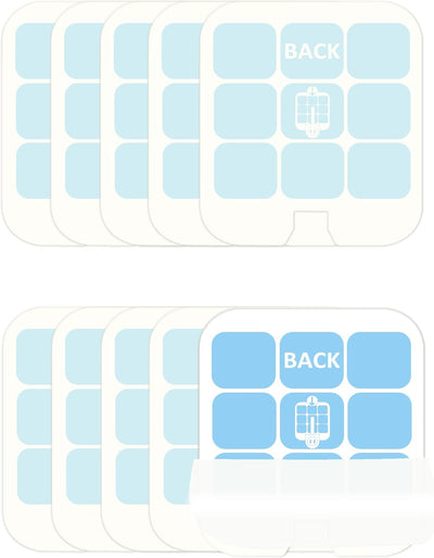 10 Pzas Tarjetas Adhesivas para Trampa Dynatrap y Safer Home
