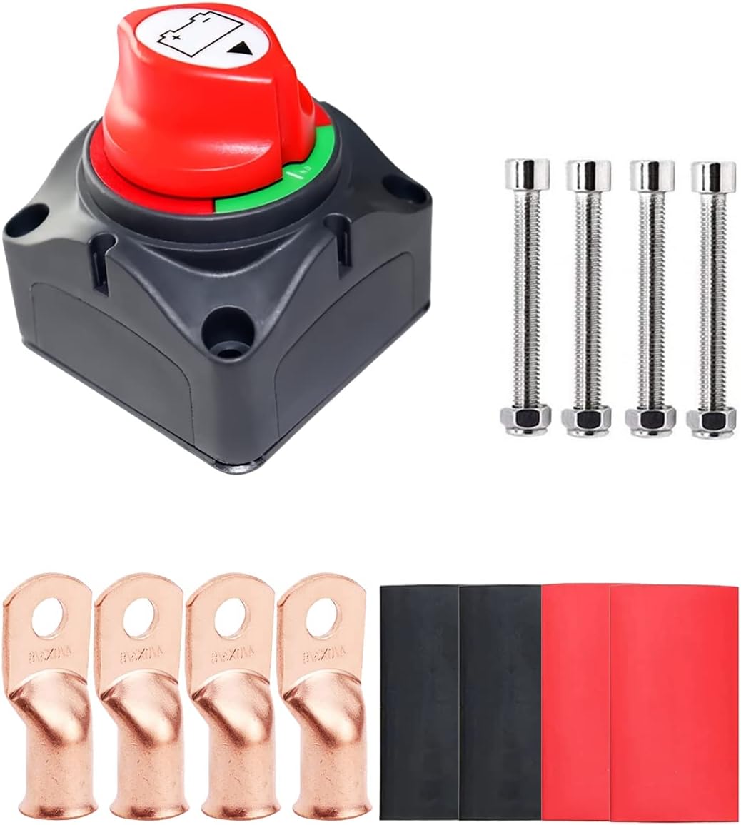 Interruptor aislamiento 12-48V terminales anillo 4AWG-3/8