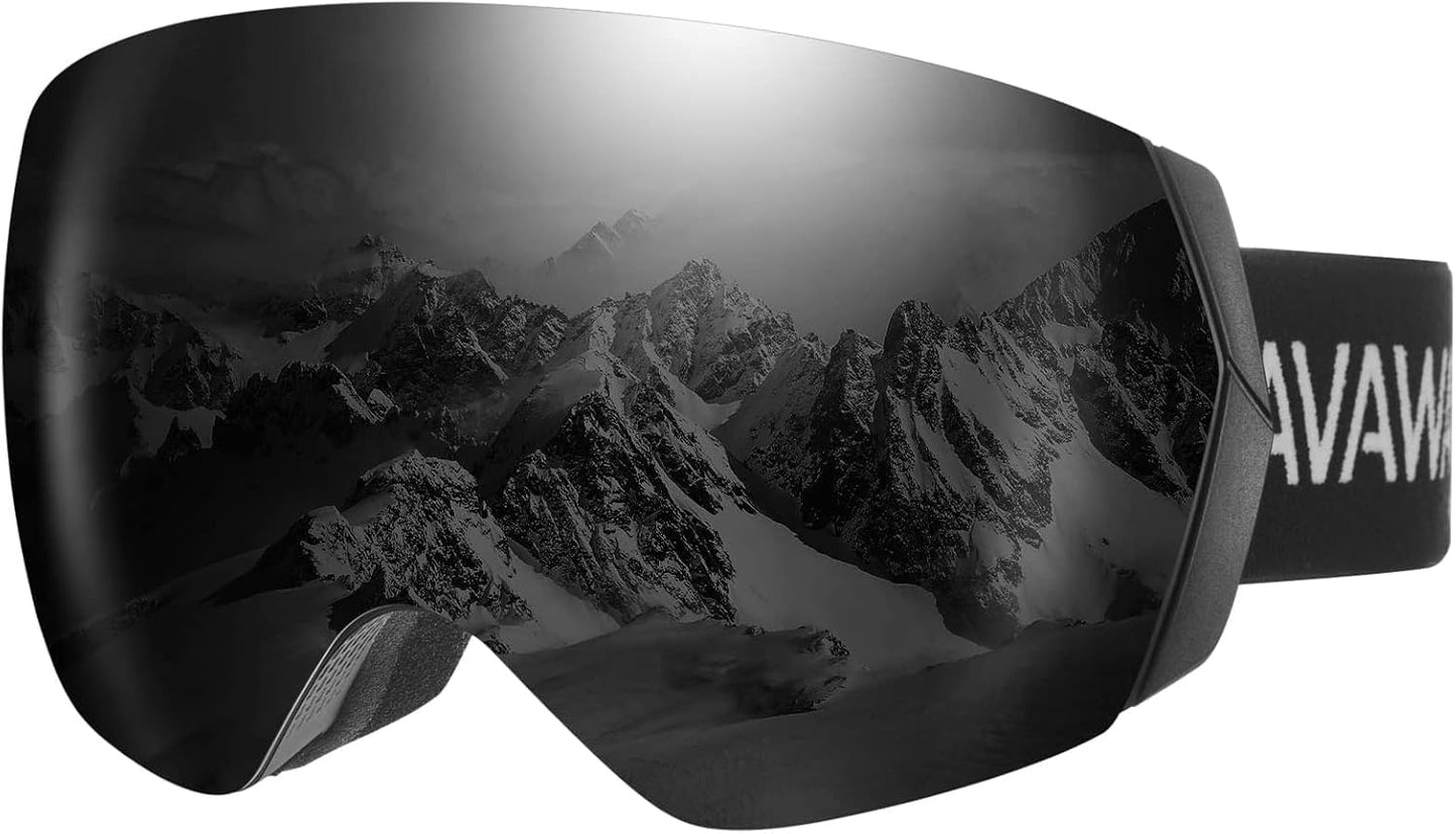 Gafas esquí OTG sin marco lentes desmontables