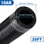 Kit manguera combustible 10AN CPE 20pies negro