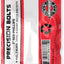 Hardware skateboarding negro/rojo ABEC 5