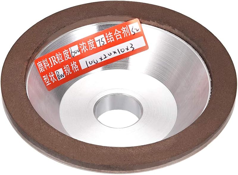 Muela abrasiva diamante 4pulg resina metal 600granos