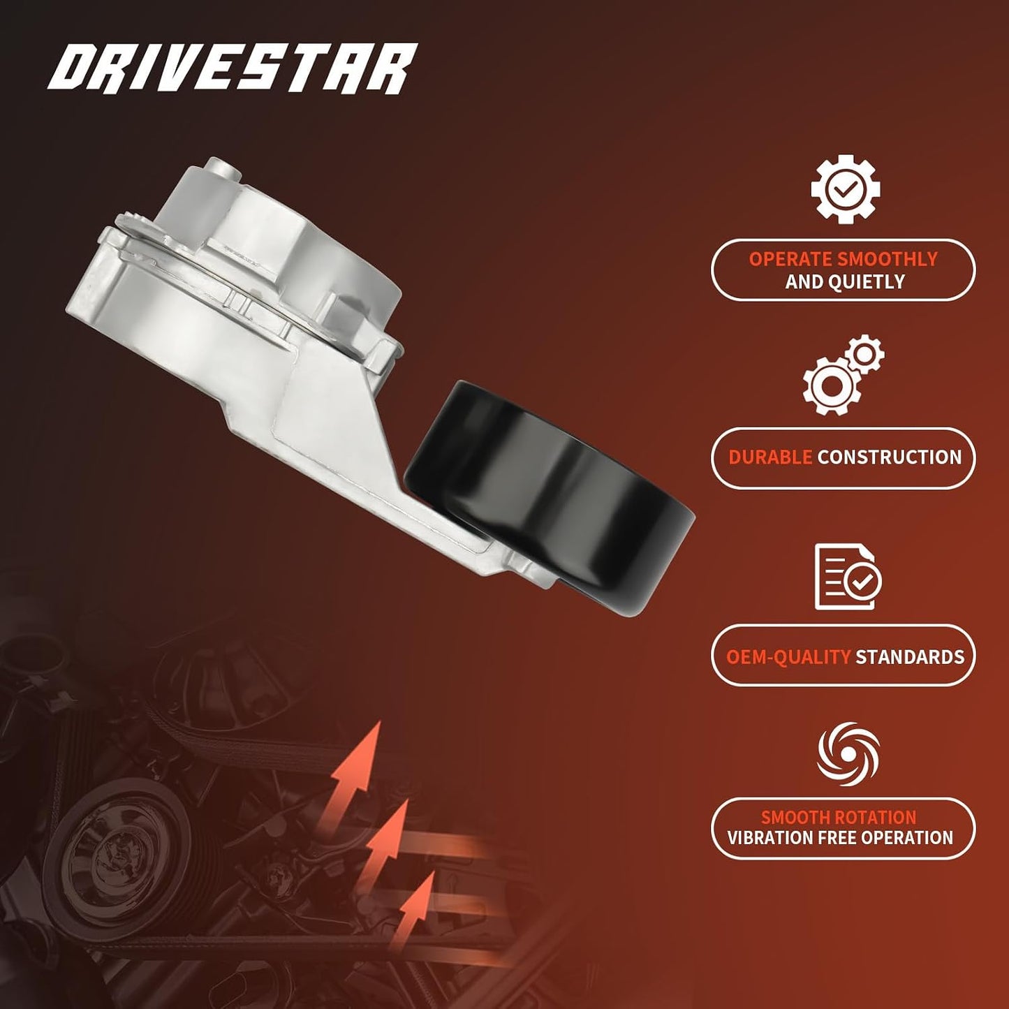 Tensor correa polea Chevrolet Trailblazer 2.8L 02-12