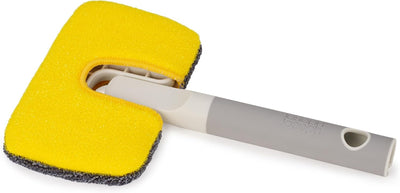 Limpiador 2en1 para bañera y ducha con microfibra y abrasivas