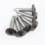 Tornillos roscado rápido 8x3/4 300p cabeza marrón 410