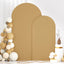Funda arco caqui 7.2x6ft elastano set 2 telón fiesta
