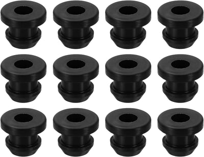 12 Ojales Goma Silicona para Agujero 0.28"