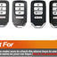 Funda llave silicona para Honda 4 botones estuche proteccion