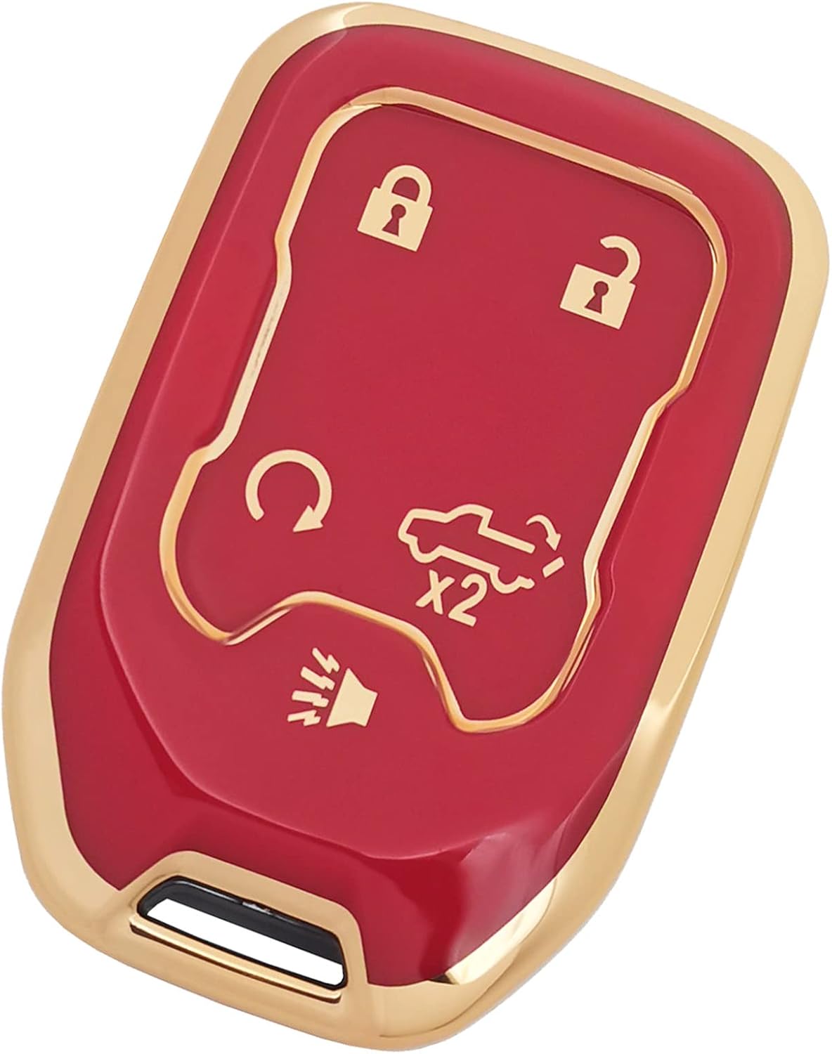 Funda llavero auto sin llave rojo camión Chevy Silverado GMC