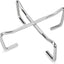 Soporte plegable acero inox para horno holandés campamento